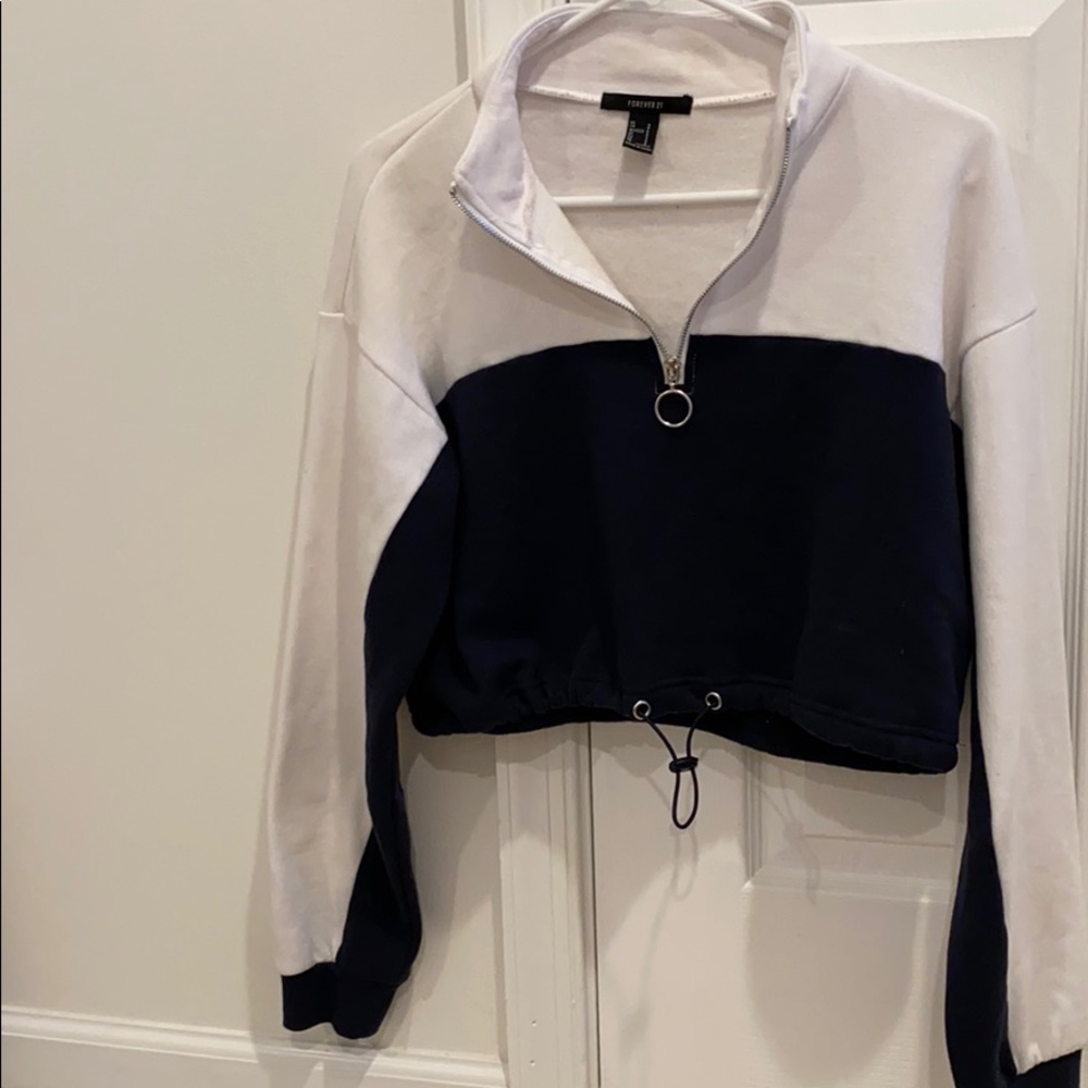 Crop sweater